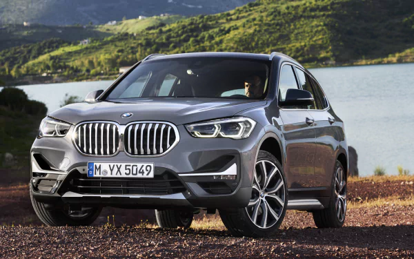 SUV silver car car BMW vehicle BMW X1 HD Desktop Wallpaper | Background Image