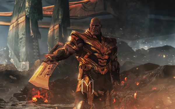 Movie Avengers Endgame The Avengers Thanos HD Wallpaper | Background Image