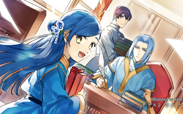 Ferdinand (Ascendance of a Bookworm) Myne (Ascendance of a Bookworm) Anime Ascendance of a Bookworm HD Desktop Wallpaper | Background Image