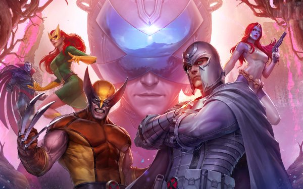Video Game Marvel: Future Fight Wolverine Marvel Comics Mystique Marvel Girl Jean Grey Magneto Mister Sinister Charles Xavier HD Wallpaper | Background Image