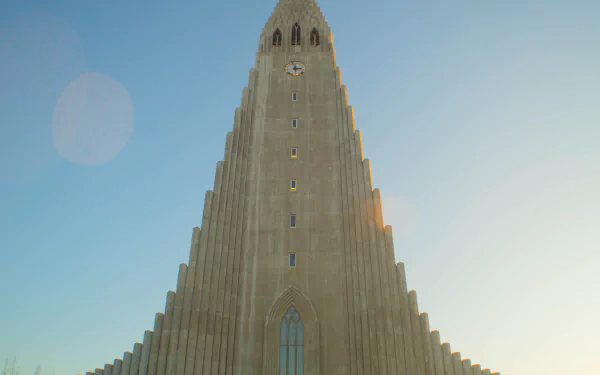 church Iceland Reykjavik religious Hallgrimskirkja HD Desktop Wallpaper | Background Image
