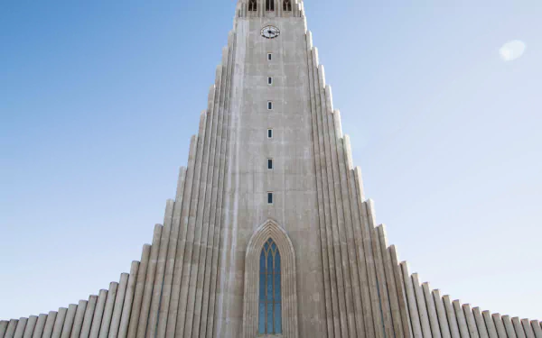 Iceland Reykjavik church religious Hallgrimskirkja HD Desktop Wallpaper | Background Image