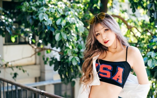 Women Asian Model Brunette Depth Of Field HD Wallpaper | Background Image