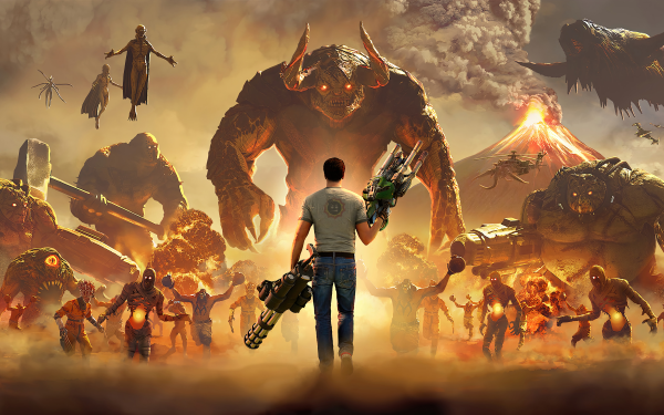 Video Game Serious Sam 4 Serious Sam HD Wallpaper | Background Image