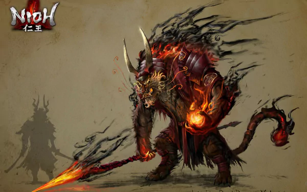  Ii the Red Demon, Yokai Form by Cuong Le Manh