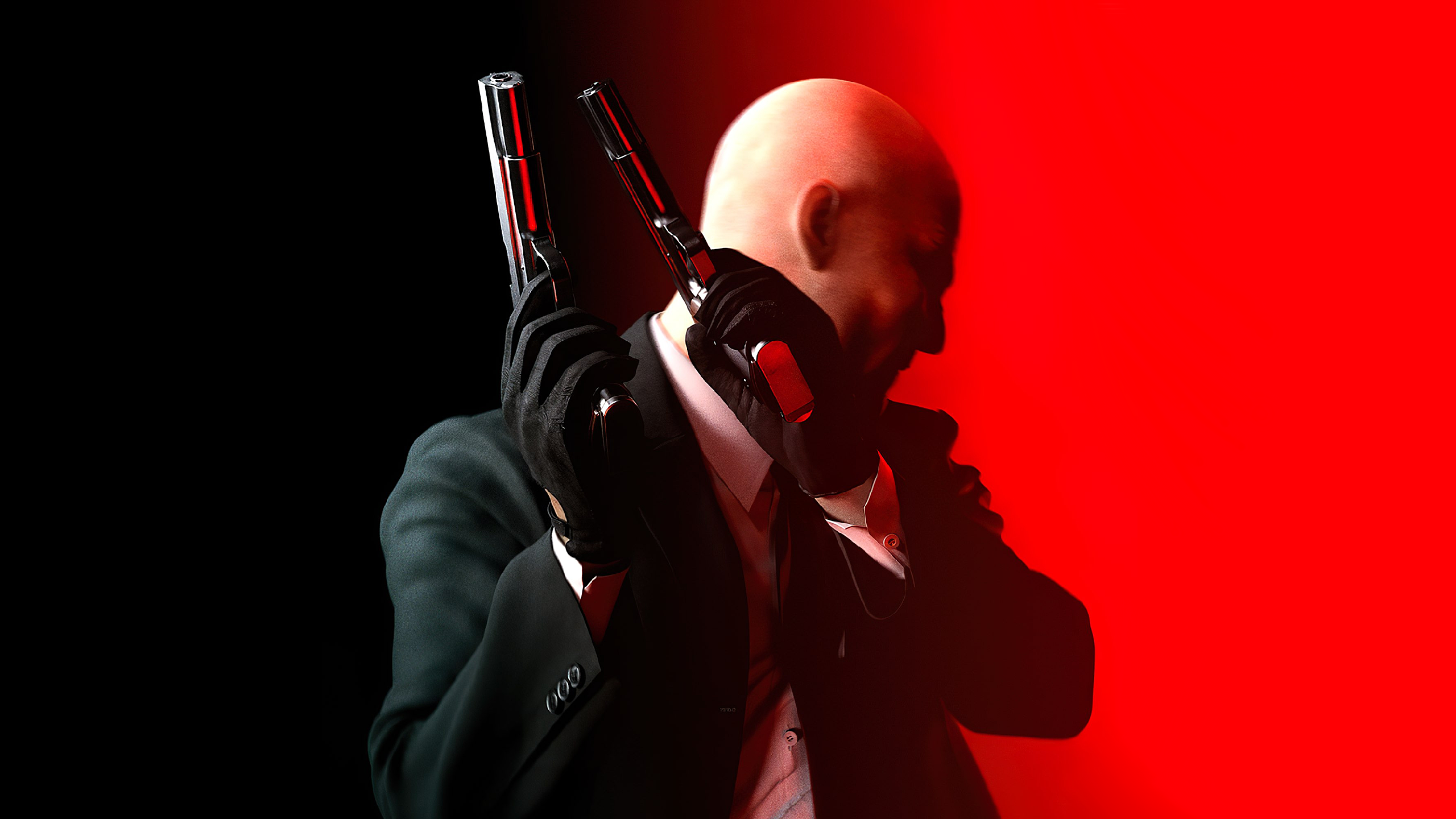 Agent 47 Gradient Background
