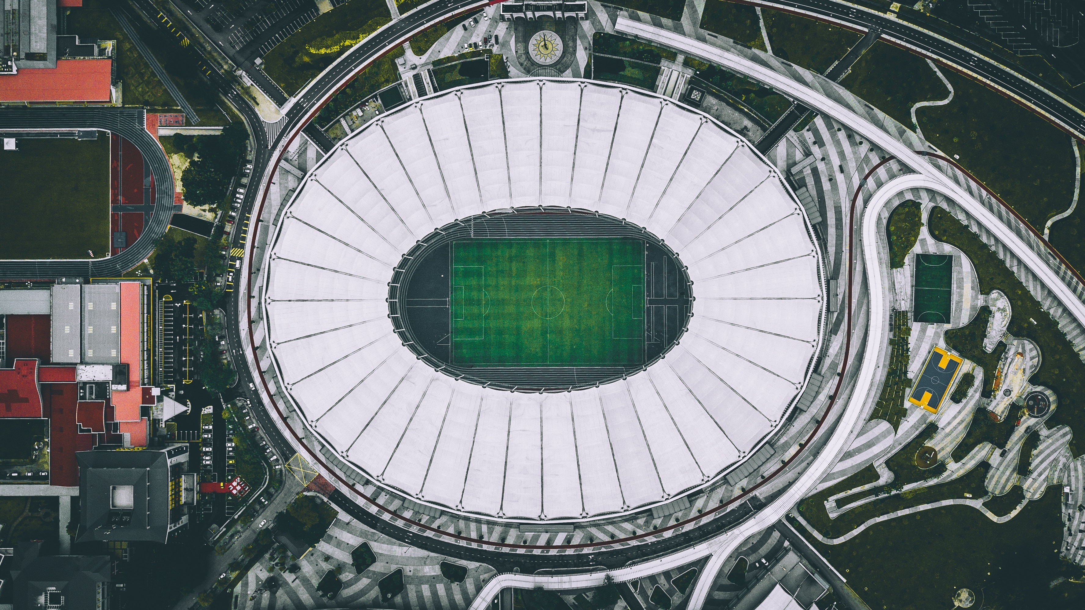 Стадион сверху