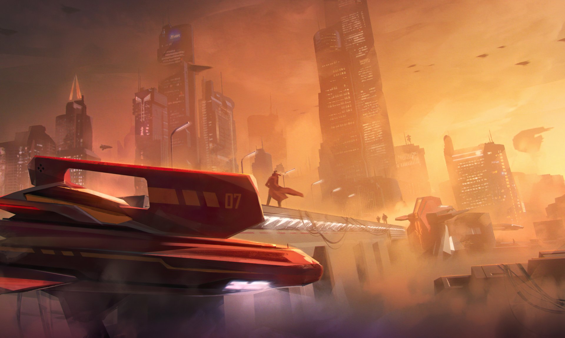 Download Futuristic Skyscraper Sci Fi City Sci Fi City Futuristic City ...