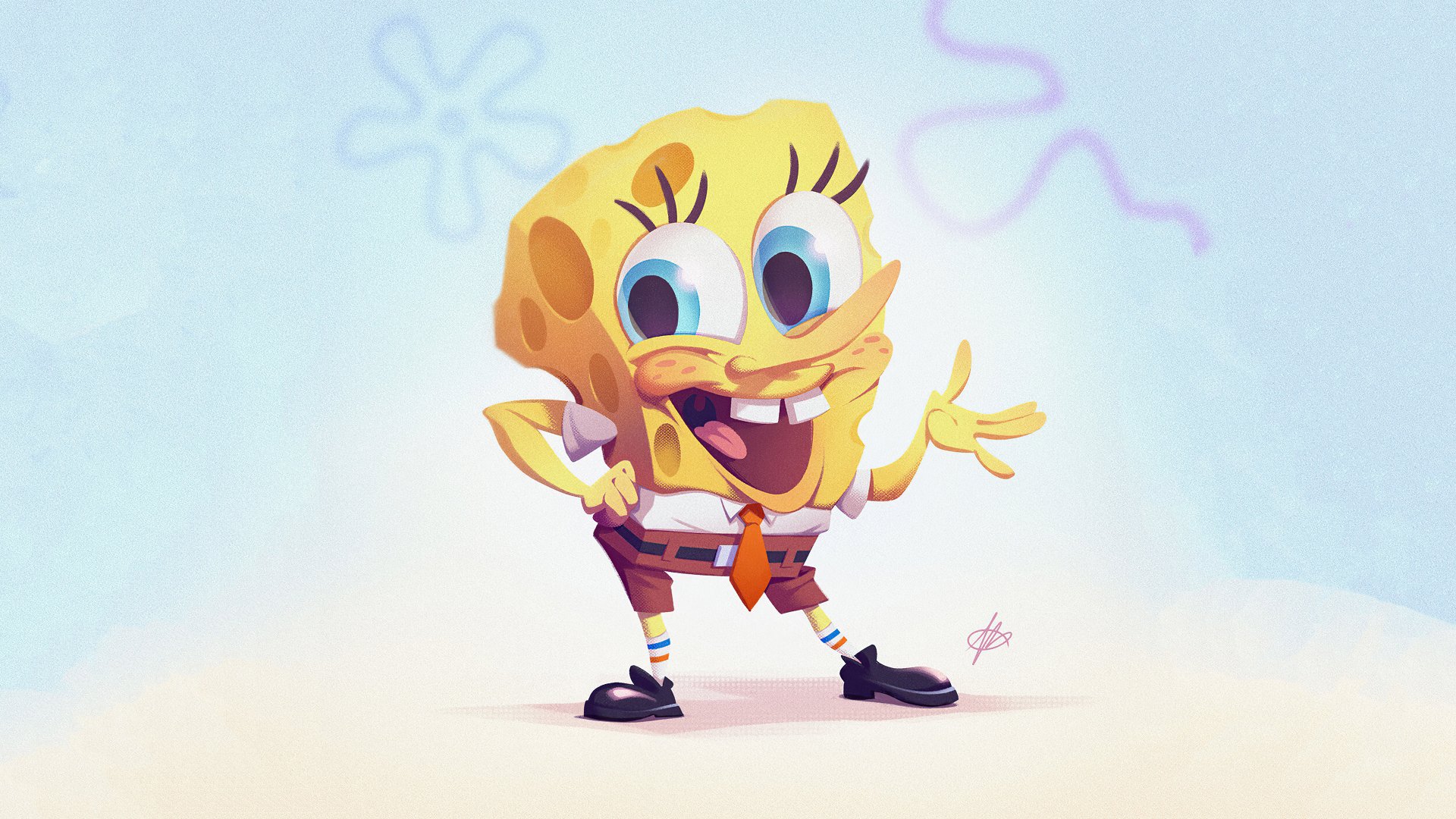 Download TV Show SpongeBob SquarePants 4k Ultra HD Wallpaper By Valerio ...