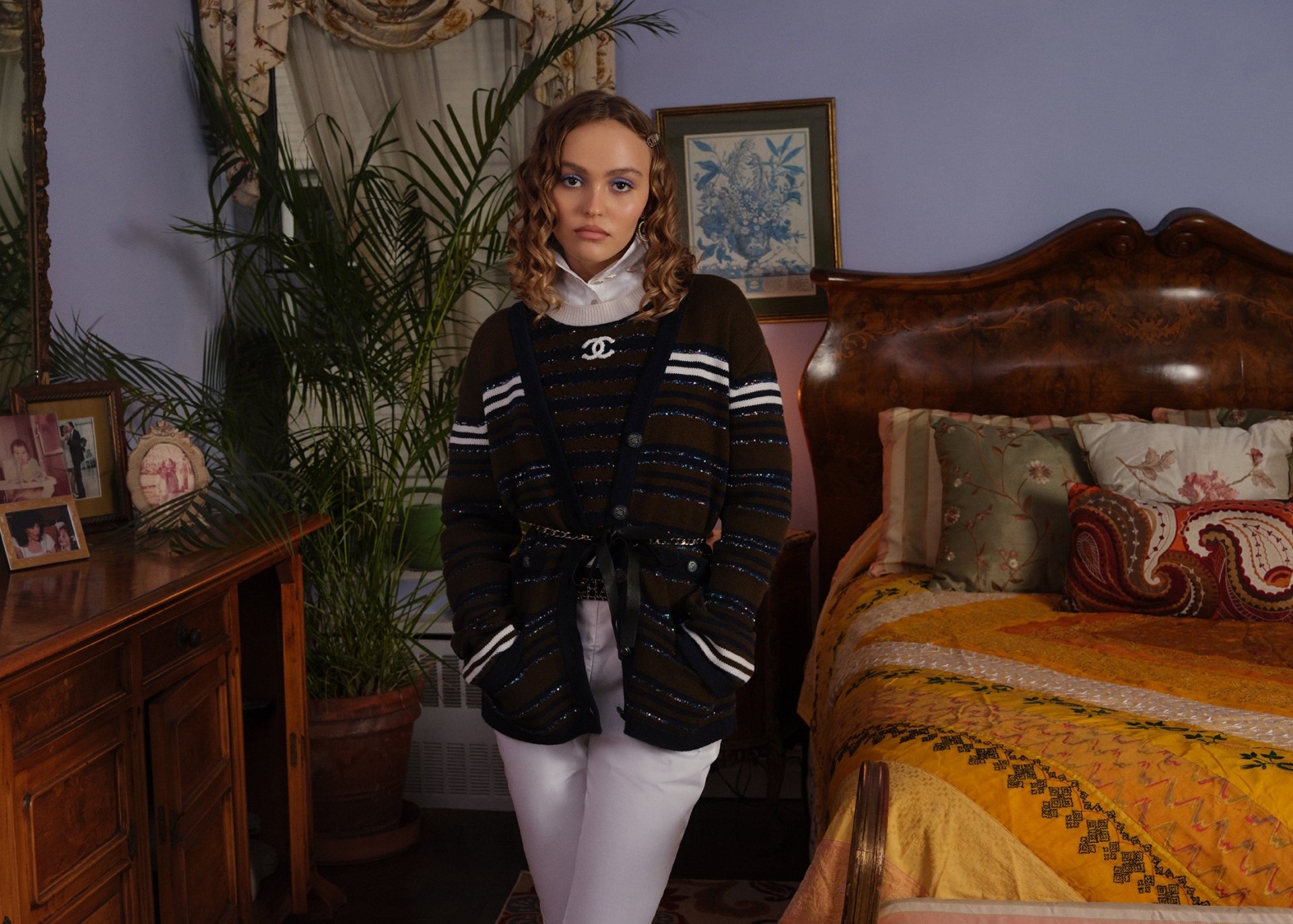 Download Celebrity Lily-Rose Depp HD Wallpaper