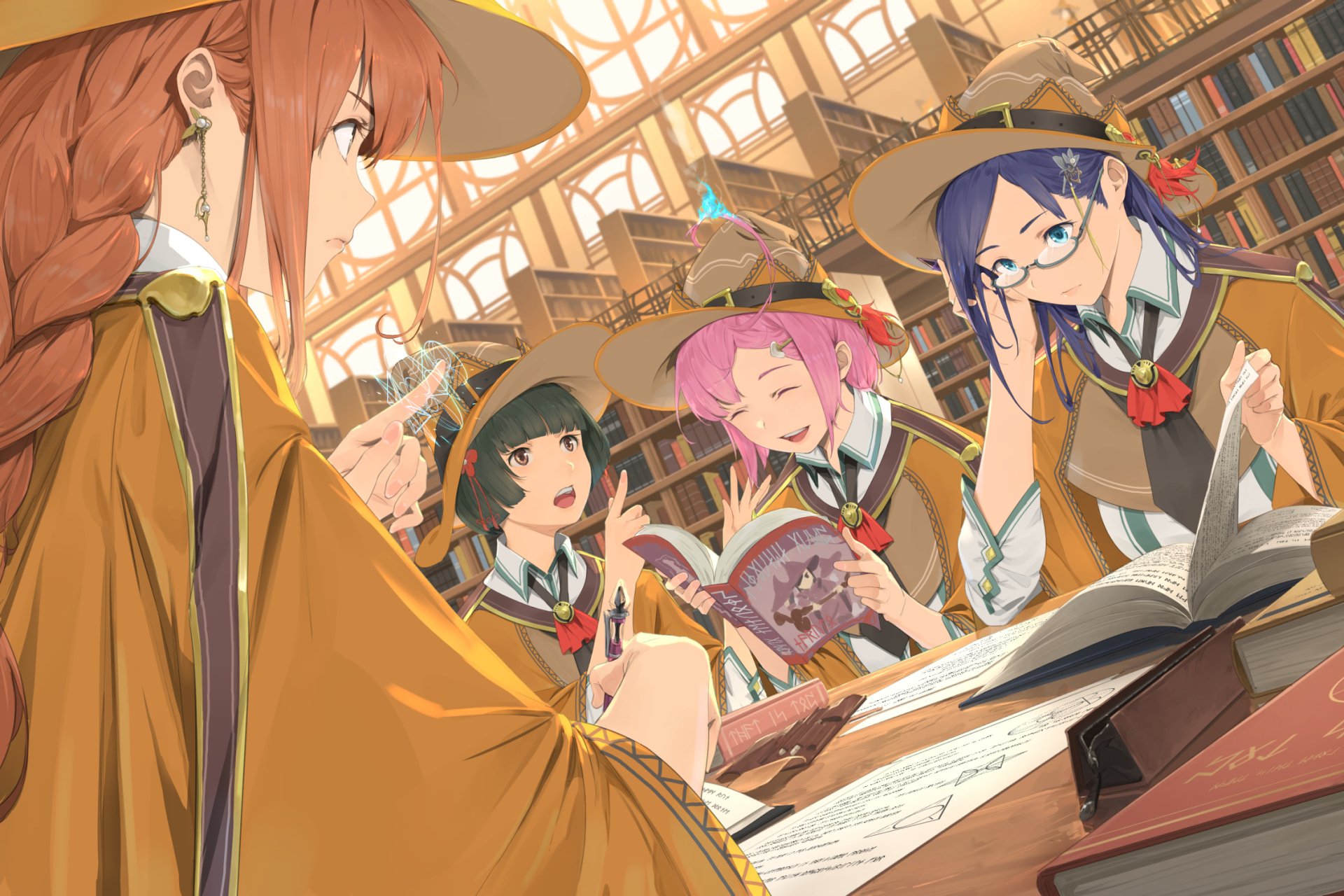 Download Anime Original HD Wallpaper by 染平かつ