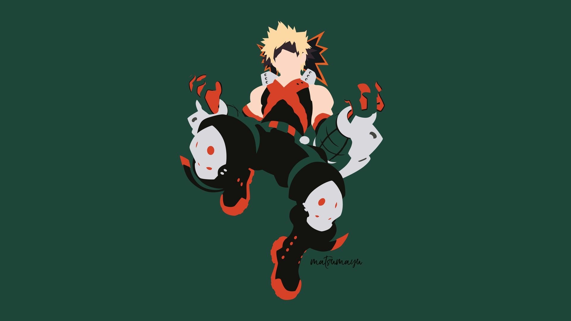 Bakugou Katsuki from Boku no Hero Academia by matsumayu