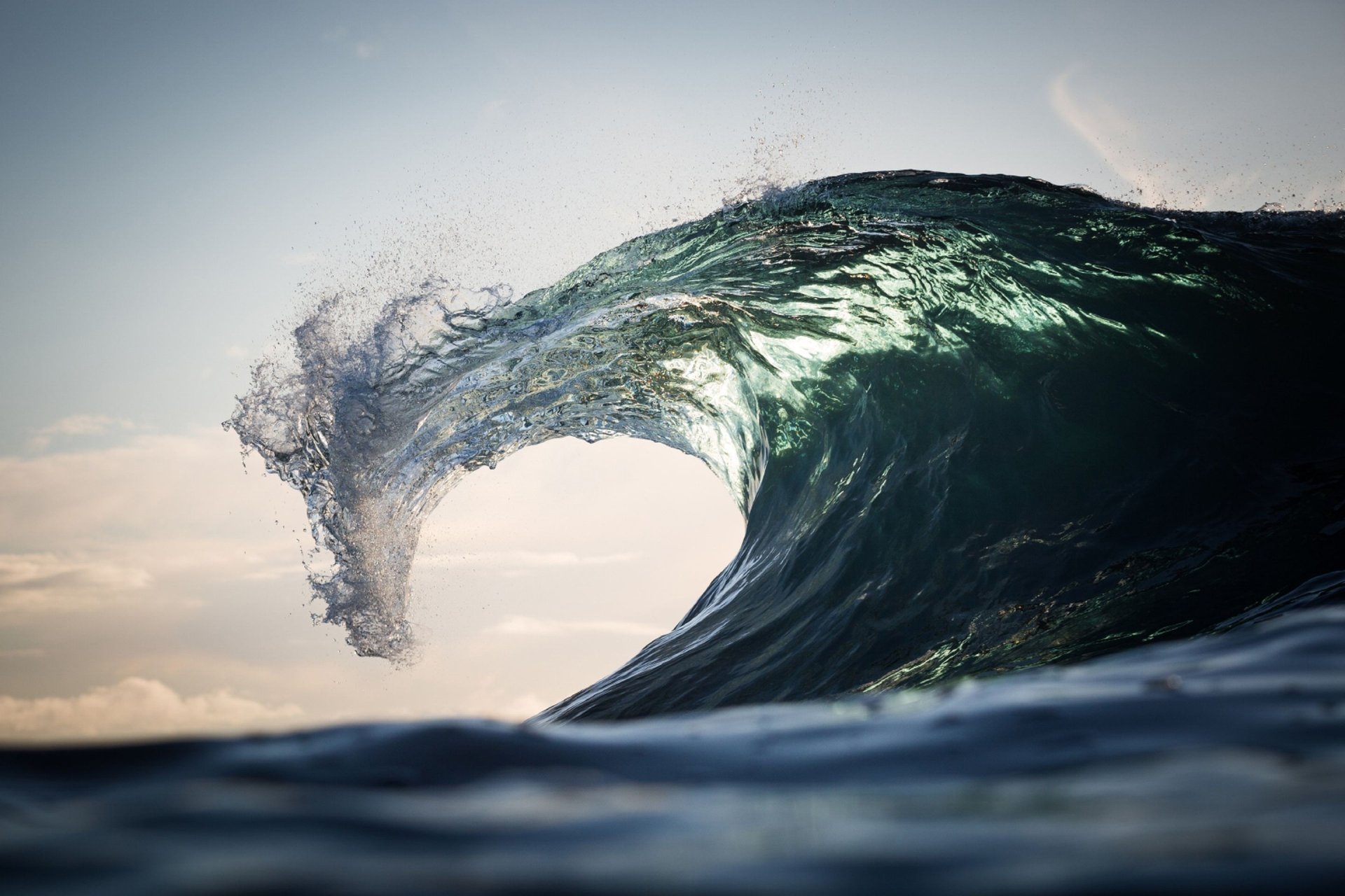 2K Quad HD: Ocean's Crest — Nature Wave Wallpaper | 2880x1920 ...