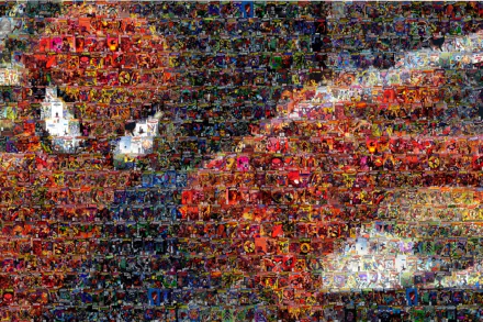  Spider-Man Mosaic