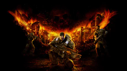 video game Gears of War HD Desktop Wallpaper | Background Image