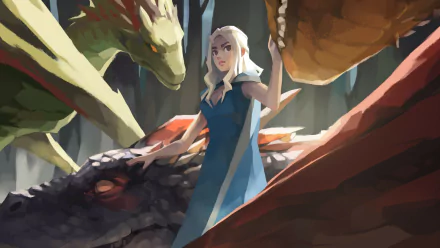Daenerys Targaryen dragon TV Show Game Of Thrones HD Desktop Wallpaper | Background Image