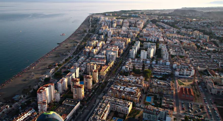 Spain Vélez-Málaga Torre del Mar Andalusia man made city HD Desktop Wallpaper | Background Image