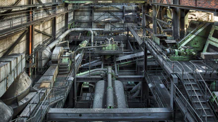 man made factory HD Desktop Wallpaper | Background Image