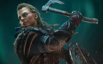 Eivor (Assassin's Creed) video game Assassin's Creed Valhalla HD Desktop Wallpaper | Background Image