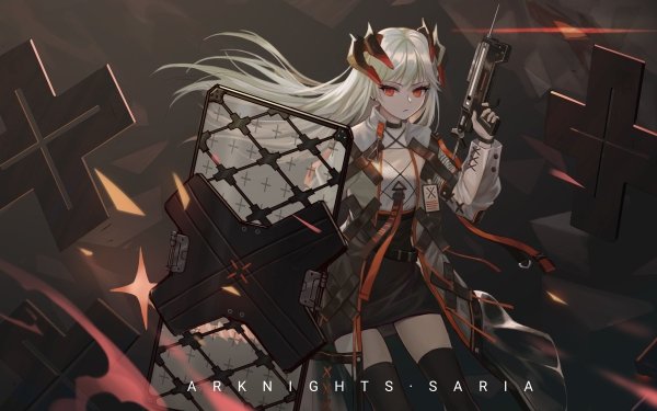 Video Game Arknights Saria HD Wallpaper | Background Image