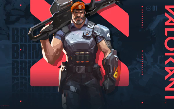 Brimstone (Valorant) video game Valorant HD Desktop Wallpaper | Background Image