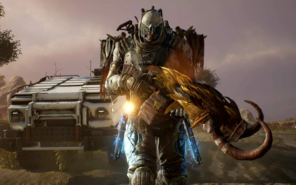 Outriders video game HD Desktop Wallpaper | Background Image