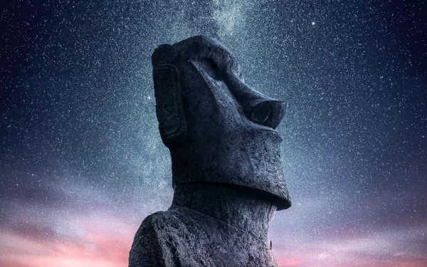  The Moai are Monolithic Human Figures on Easter Island