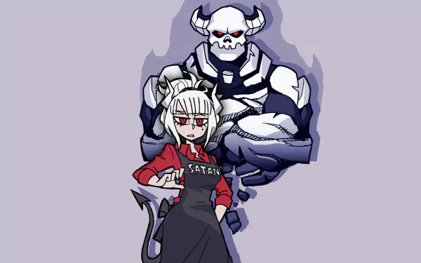 Lucifer (Helltaker) video game Helltaker HD Desktop Wallpaper | Background Image