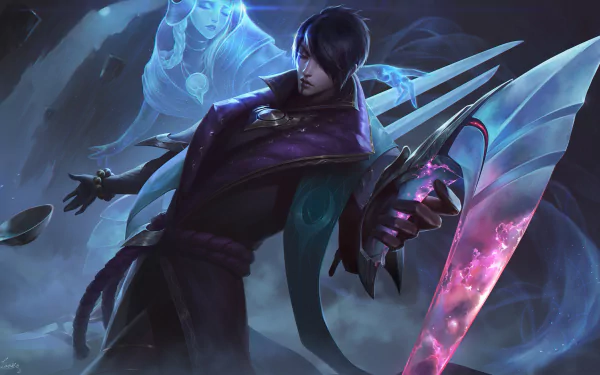 Aphelios (League Of Legends) video game League Of Legends HD Desktop Wallpaper | Background Image