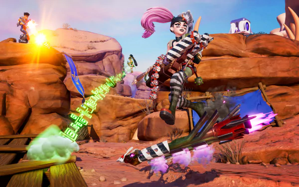 video game Rocket Arena HD Desktop Wallpaper | Background Image