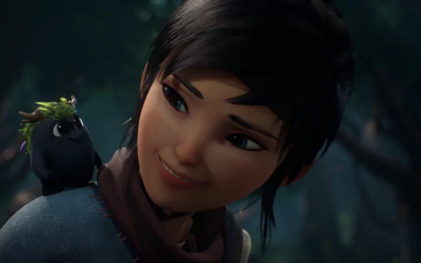 Kena (Kena: Bridge Of Spirits) video game Kena: Bridge of Spirits HD Desktop Wallpaper | Background Image