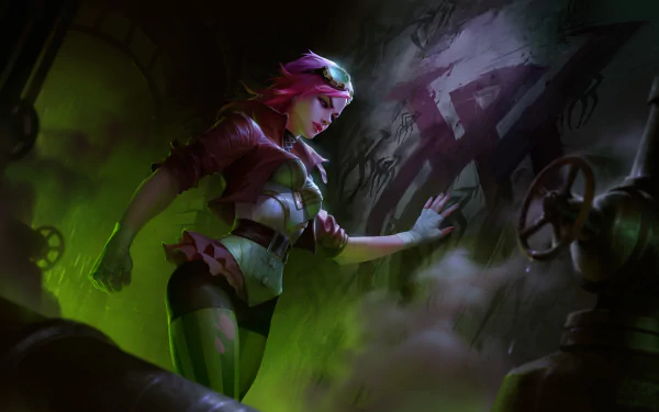 video game Legends of Runeterra Zaun (League Of Legends) HD Desktop Wallpaper | Background Image