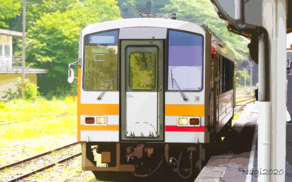 summer Anime train anime train Anime Summer HD Desktop Wallpaper | Background Image