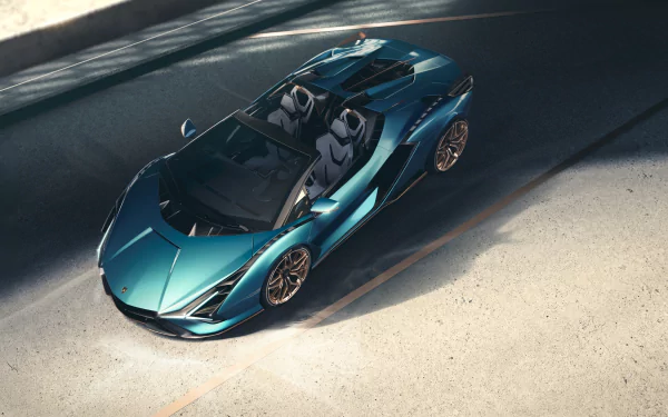 supercar car Lamborghini vehicle Lamborghini Sián FKP 37 Roadster HD Desktop Wallpaper | Background Image