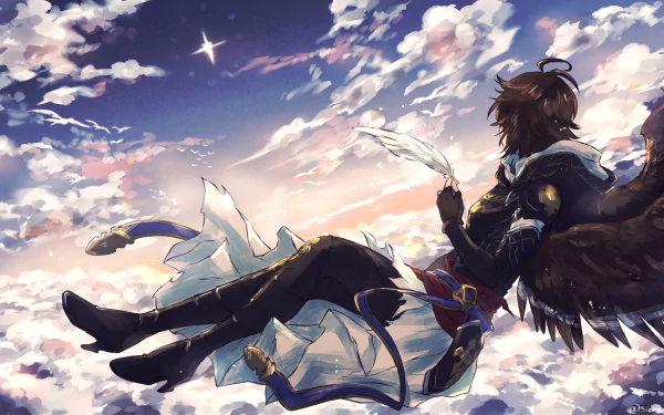 Sandalphon (Granblue Fantasy) Anime Granblue Fantasy HD Desktop Wallpaper | Background Image