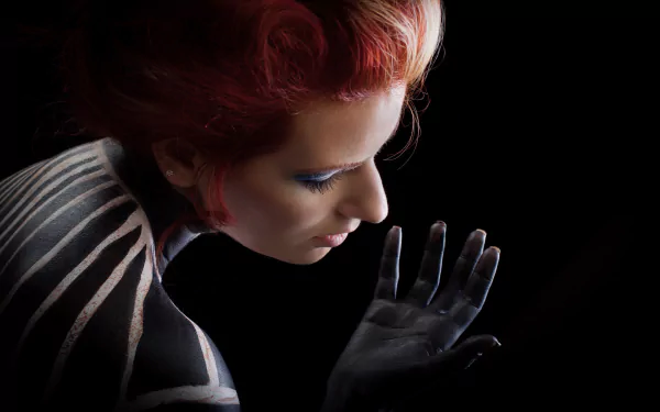 makeup woman model HD Desktop Wallpaper | Background Image