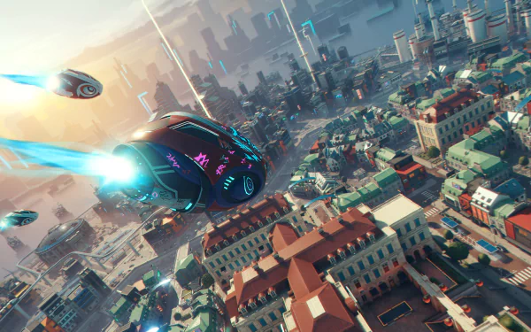 video game Hyper Scape HD Desktop Wallpaper | Background Image
