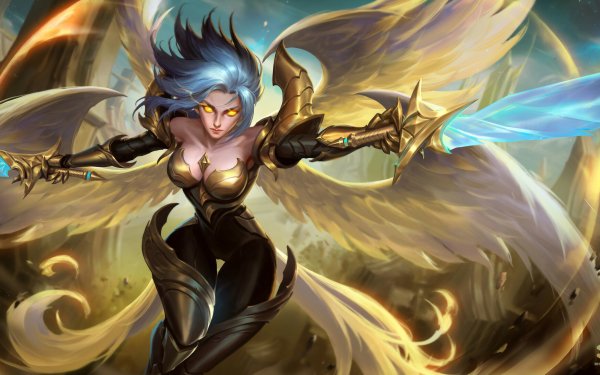 Video Game League Of Legends Kayle HD Wallpaper | Background Image