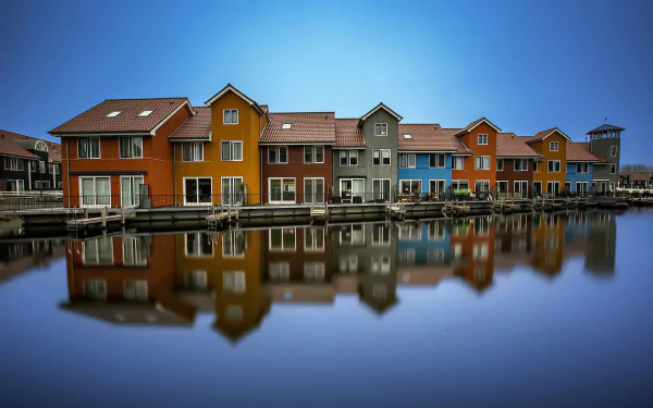 Groningen man made town HD Desktop Wallpaper | Background Image