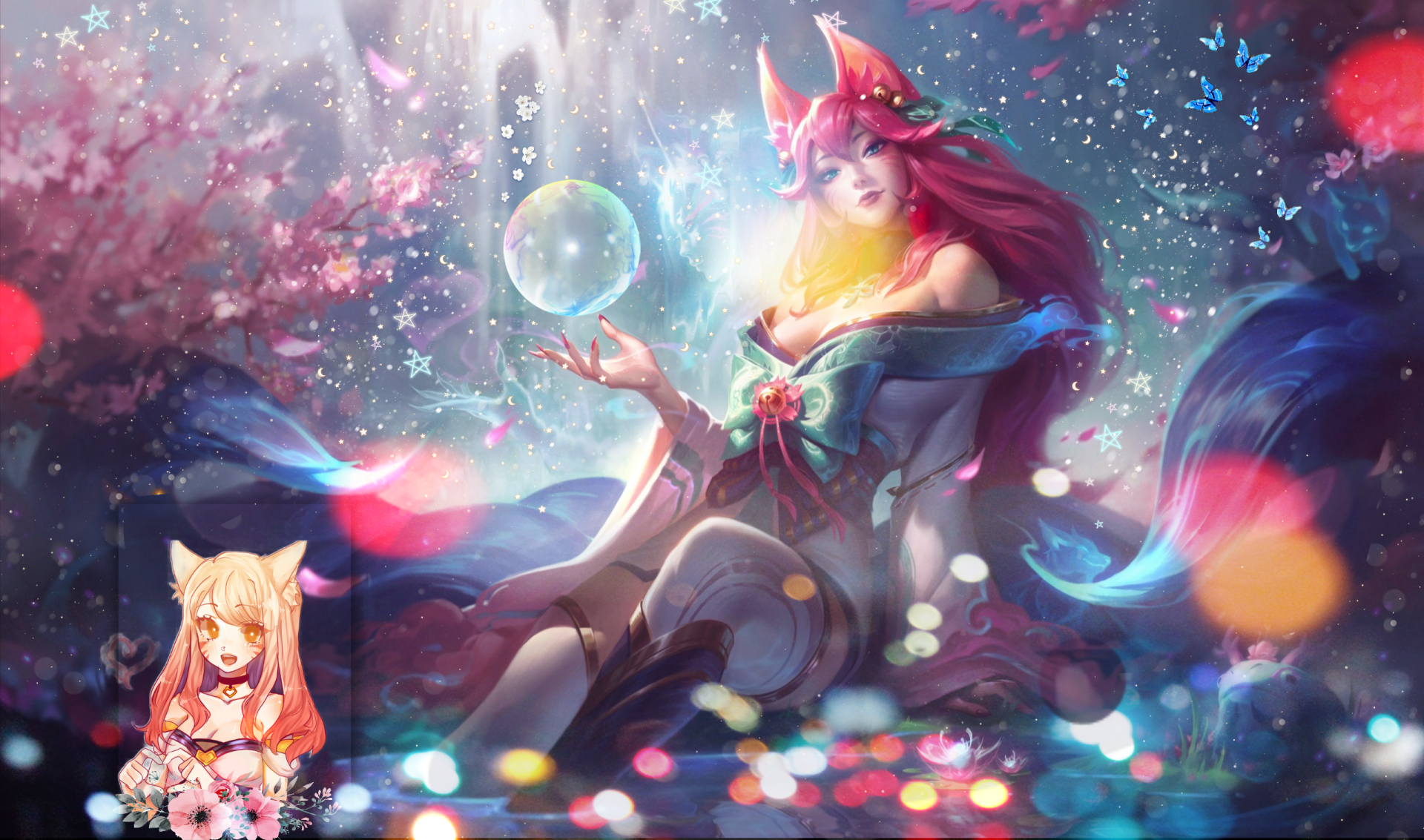 Ари лига легенд скины. Ари лига легенд. Ари обои. Ahry. Ahri Wallpaper.