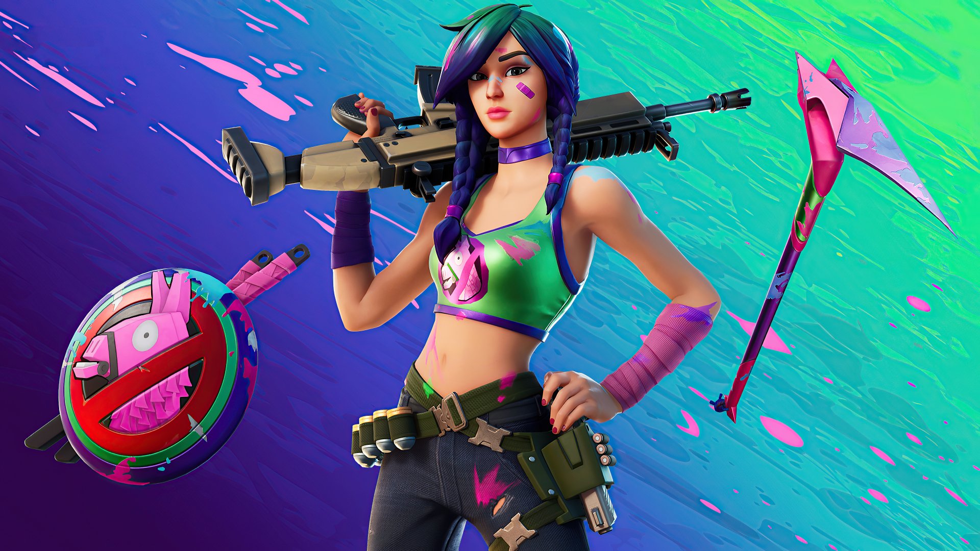 Download Video Game Fortnite 4k Ultra HD Wallpaper