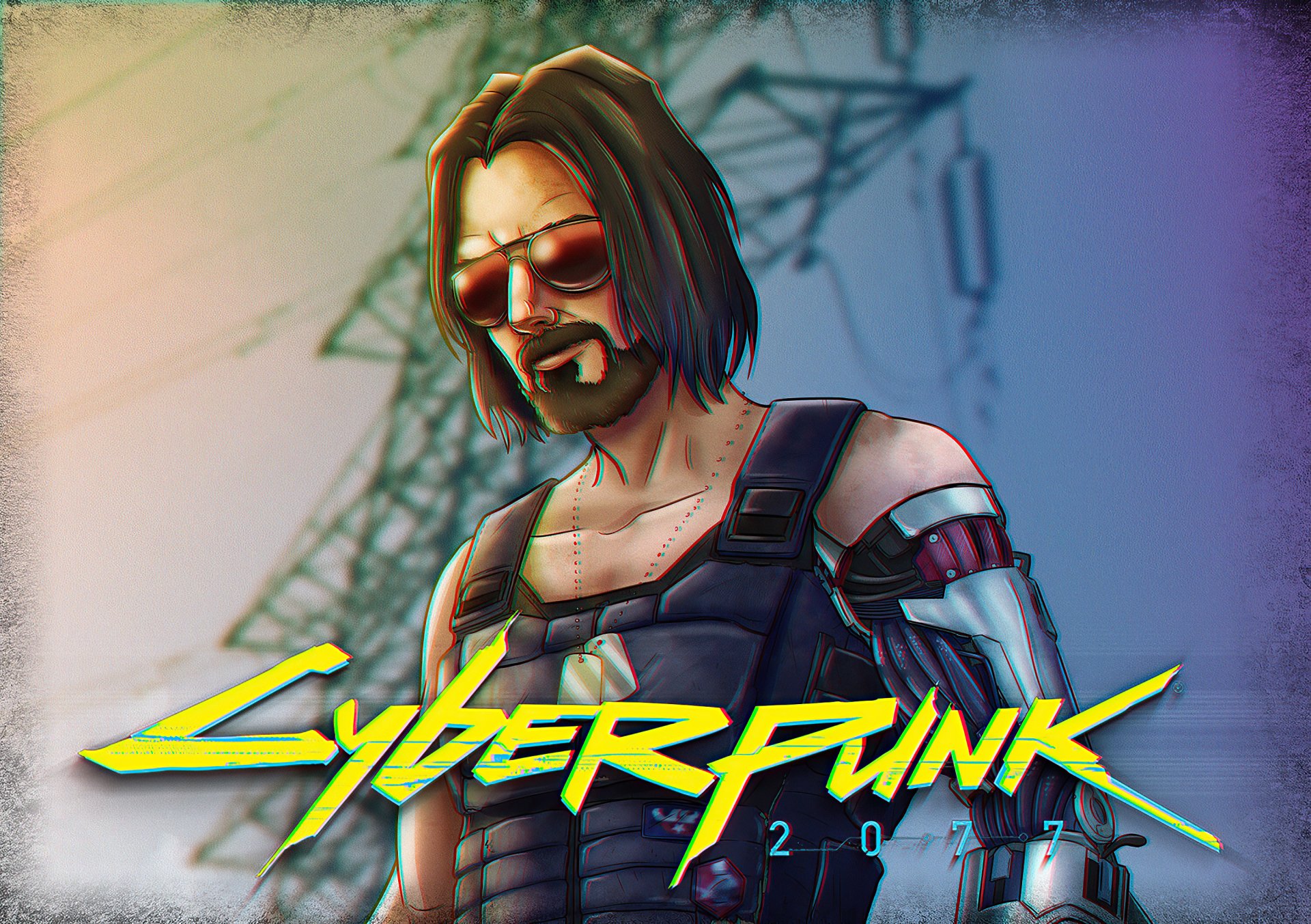 Download Keanu Reeves Video Game Cyberpunk 2077 HD Wallpaper by Nines Amaro