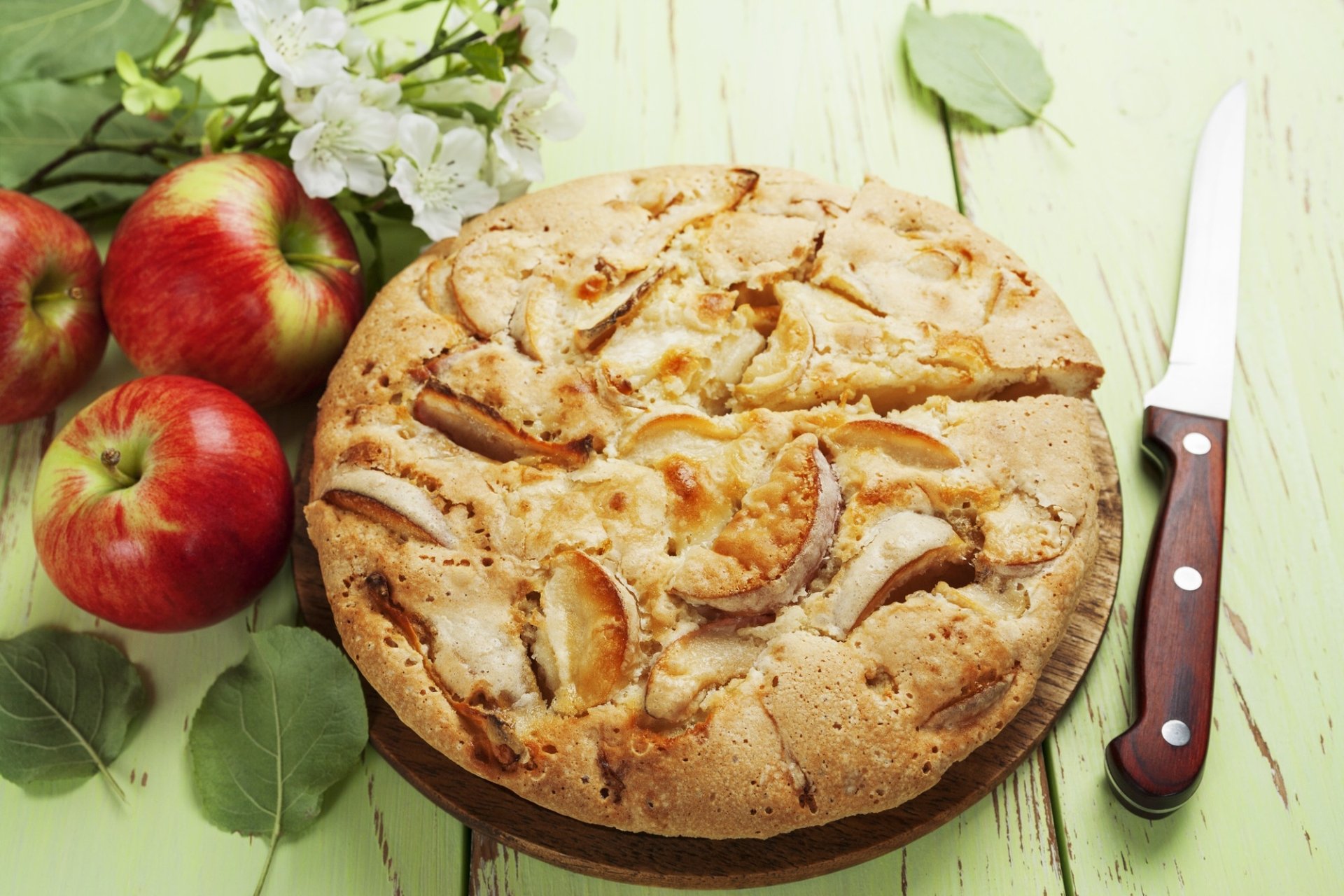 Download Baking Apple Food Pie HD Wallpaper