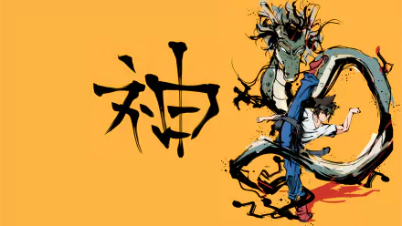 Jin Mori Anime The God of High School HD Desktop Wallpaper | Background Image