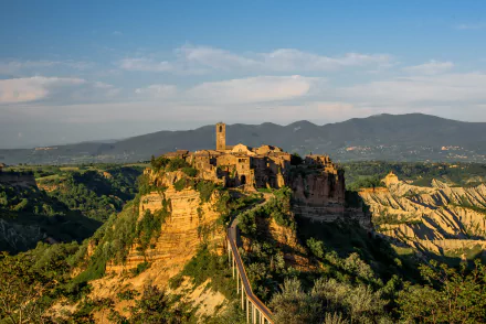 Italy, Civita di Bagnoregio, Viterbo