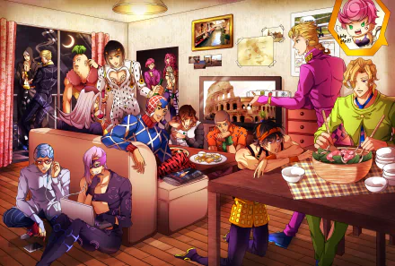 Anime Jojo's Bizarre Adventure HD Desktop Wallpaper | Background Image