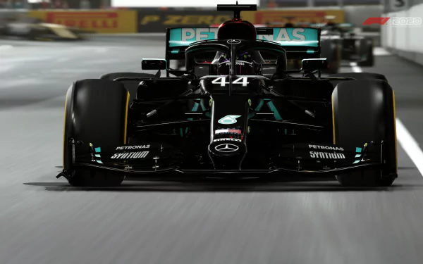 Mercedes-AMG Petronas F1 Team F1 W11 video game F1 2020 HD Desktop Wallpaper | Background Image