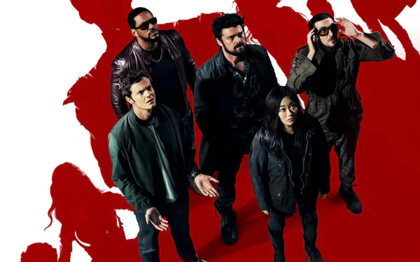 Hughie Campbell Kimiko Miyashiro Billy Butcher Karl Urban TV Show The Boys (2019) HD Desktop Wallpaper | Background Image