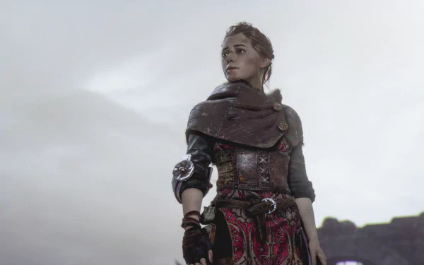  Amicia De Rune standing
