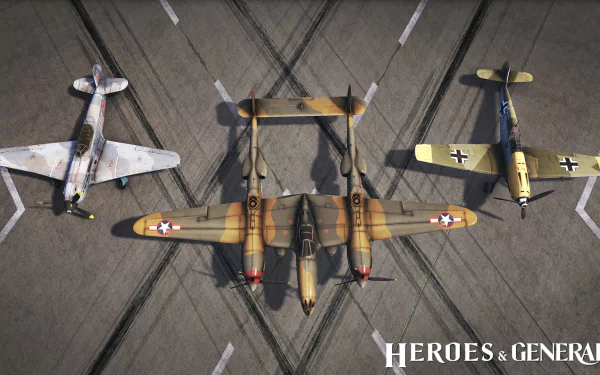 video game Heroes & Generals HD Desktop Wallpaper | Background Image